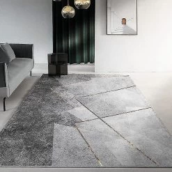 80*120cm Carpet-black Gold