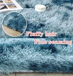 The New Rug Furry Round Modern Design Indoor Anti-slip Modern Decor Super Soft Plush Home Room Rug Nursing Area Rug Hot