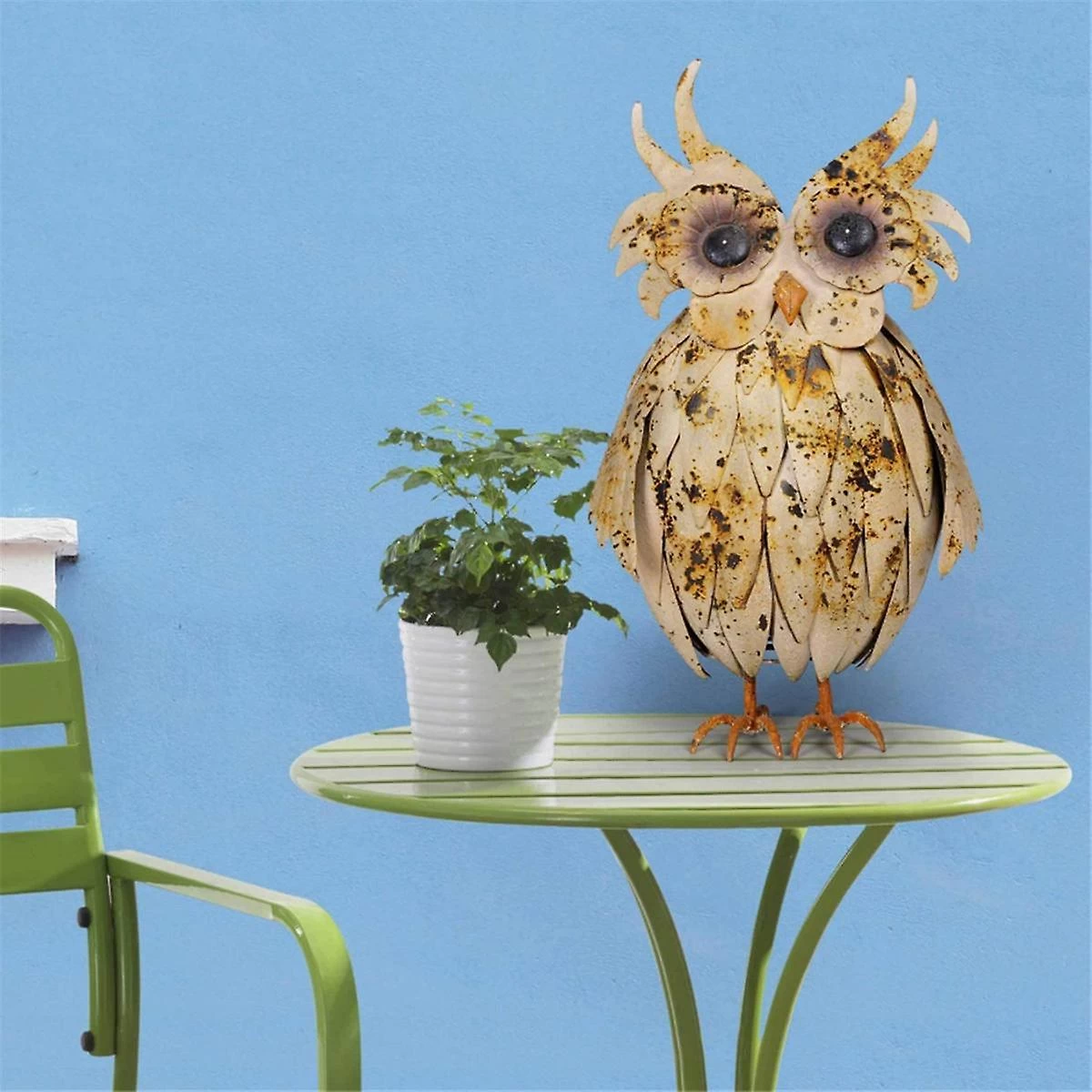 Garden Ornaments, Handmade Log Animal Hanging, European-style Garden Christmas Hanging - Image 5