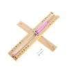 Wall-mounted Hourglass Wooden Hourglass Sand Timer 15 Minutes Pink Sand