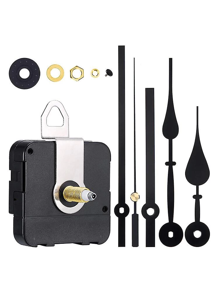 DIY Silent Quartz Movement Wall Clock Motor Mechanism Long Spindle Repair Kit - Image 2