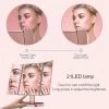 Makeup Mirror With Lights Lighted Makeup Mirror Portable Led Makeup Mirror (rose Gold)