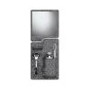 Shower Mirror Organizer- Toothbrush Holder And Non-fogging Mirror Better