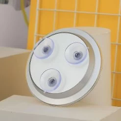 Makeup Mirror 20x Magnifying Mirror With 3 Suction Cups Cosmetics Tools 1pcs Silver