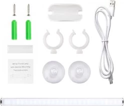 Mirror LED Bathroom Lamp LED Lights Bathroom Mirror Makeup Wall Light LED Touch Control Rechargeable Wireless Makeup Light For Mirror