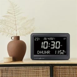 Azan Clock Automatic Worldwide Digital 8 Azan Prayer Sounds Islamic Wall And Desk Clock B