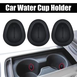Car Accessories Cup Holder Insert Shock-Absorbing Cup Stopper Water Cup Limiter 2pcs
