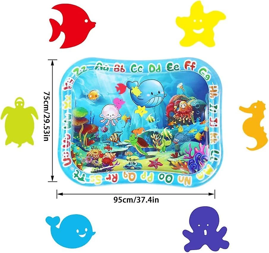 Inflatable Baby Water Pad, Inflatable Game Pad, Baby Toy Water Pad Fun Activity Game - Image 2