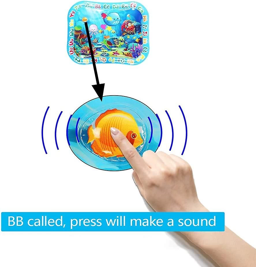 Inflatable Baby Water Pad, Inflatable Game Pad, Baby Toy Water Pad Fun Activity Game - Image 4