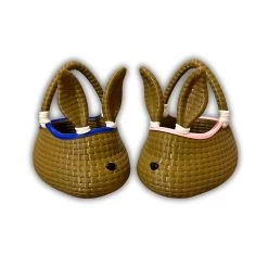 2x Easter Party Rabbit Bunny Ears Basket