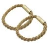 2pcs Magnetic Curtain Tieback Braided Rope For Thin Thick Bedroom Home Decor Gold