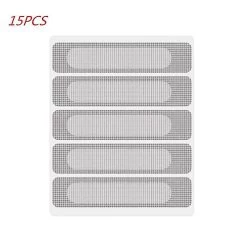 50 Pcs Anti-insect Fly Bug Door Window Mosquito Screen Net Repair Tape Patch Adhesive 15pcs