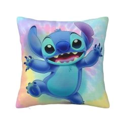 Stitch Throw Pillow Covers, Polyester Decor Pillow Covers Fall Decorations Couch Pillowcase, Modern Home Decor Cushion Cases For Bed Couch Home LZ14 16x16in 40x40cm
