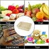 3 Pcs Wicker Bread Basket,Handmade Woven Basket,Tabletop Display Organizer Serving Baskets For Food