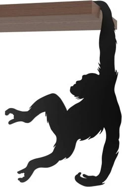 Funny Orangutan Hook,Decorative Monkey Hooks,Decorative Resin Hooks Hangers,Wall Hook Hat Rack Coat Rack Tower Hanger -GSL April 4.15