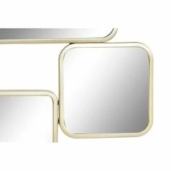 Wall Mirror DKD Home Decor Golden Metal (97,5 X 2,5 X 56 Cm)