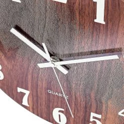 12 Inch Silent Luminous Wall Clock, Modern Battery Powered Luminous Clock, Quartz Clock Kitchen Wall Clock