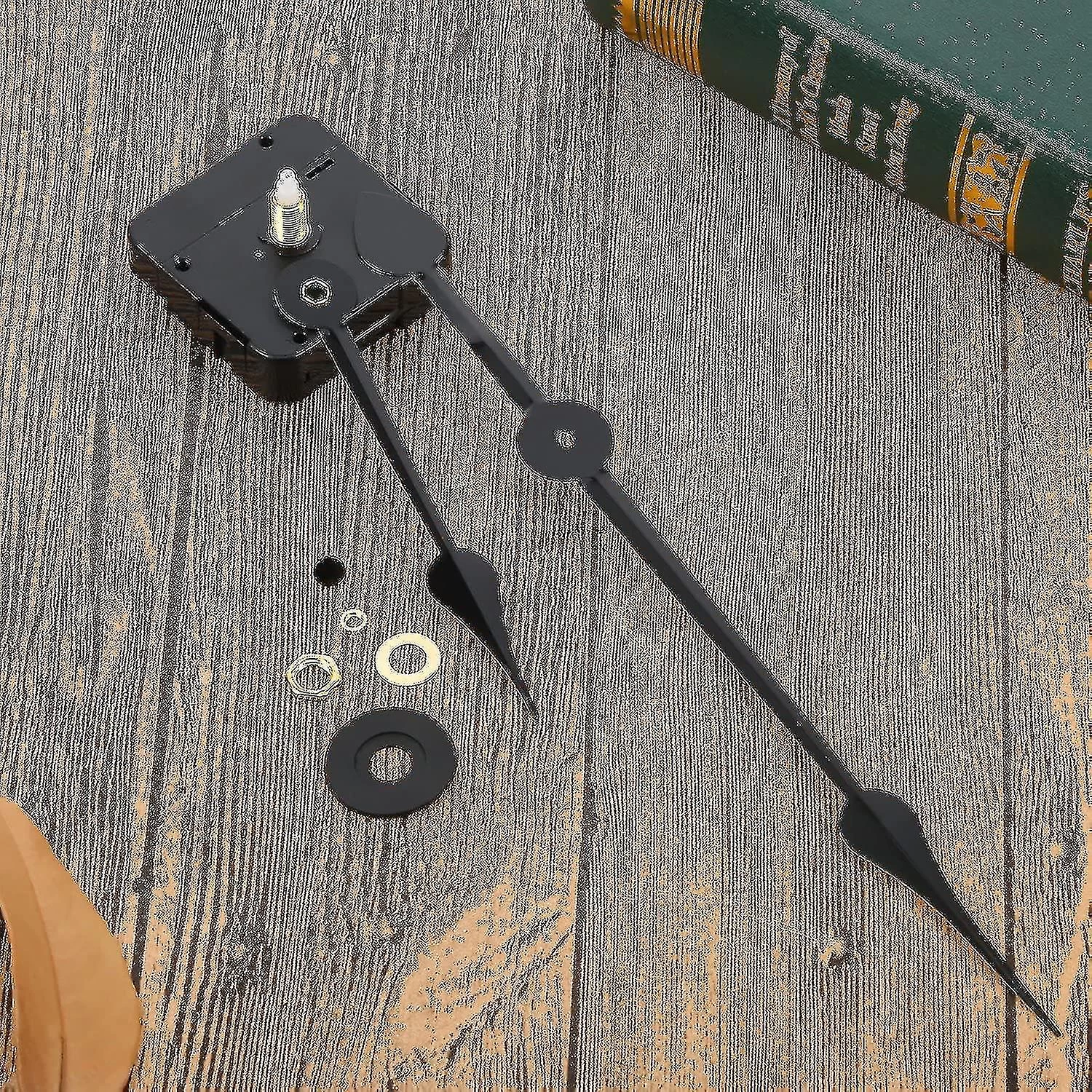 Long Shaft High Torque Clock Movement Clock Motor With 7 Inch Spade Hands