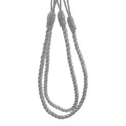 2 Pcs Rope Tiebacks Tie Backs Holdbacks Ball Window Curtain Home Decoration