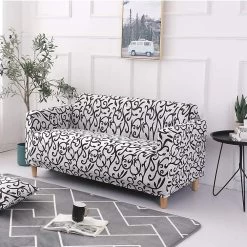 2024 Elastic Sofa Cover Stretch Sofa Cover 1/2/3/4 Seater Living Room Sofa Cover Spandex Covers Decor