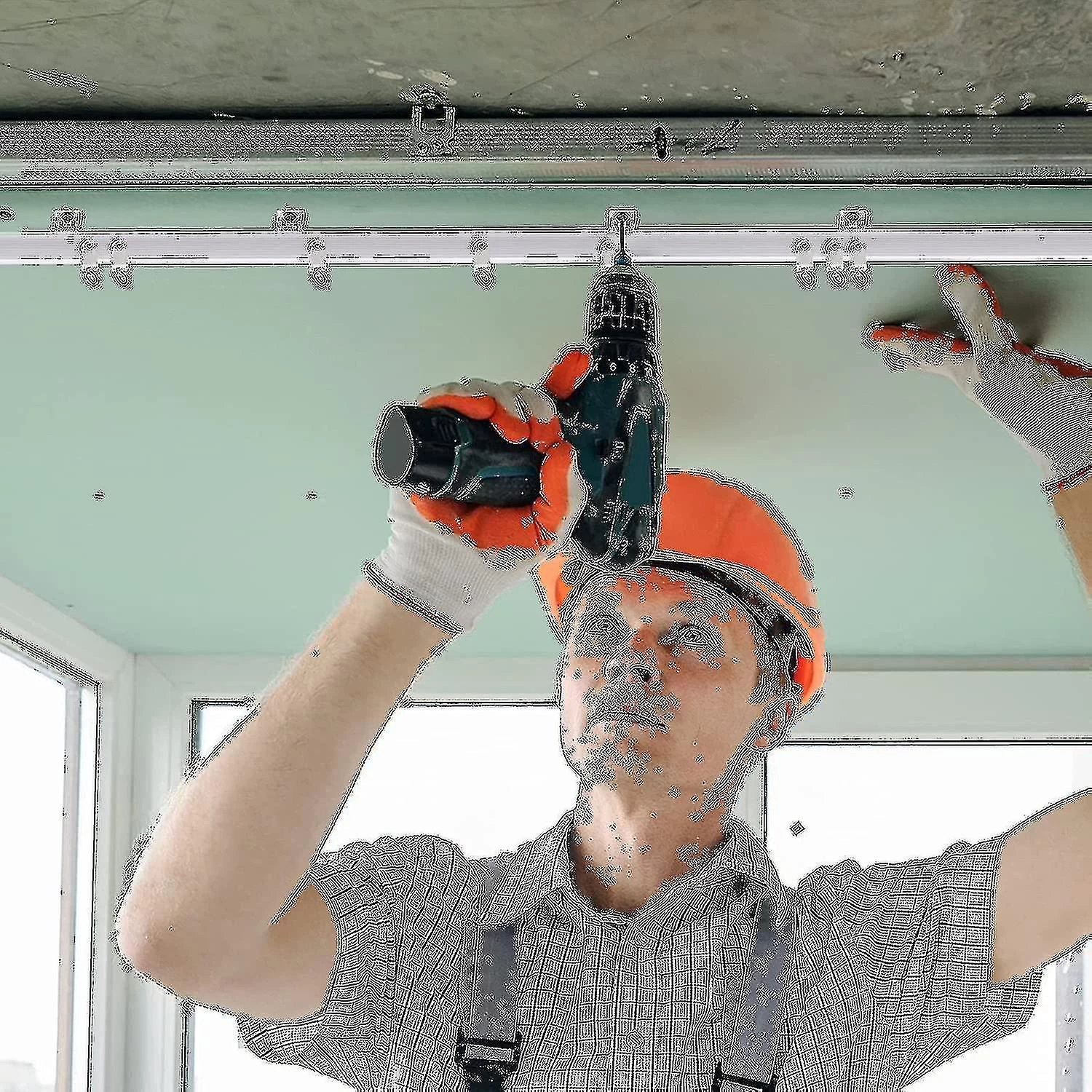 5 Meters Bendable Ceiling Curved Curtain Track Flexible Ceiling Curtain - Image 2