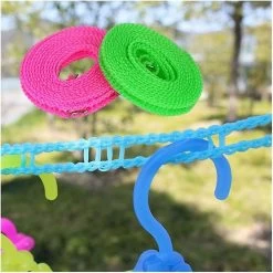 Meters Non-Slip Clothesline Windproof Hanging Rope Ture Type