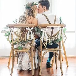 Noeud De Voiture De Mariage Blanc, Dcoration De Voiture De Mariage 50pcs, Ruban De Voiture De Mariage, Crmonie De Mariage, Bouquet, Chaise, Cadeau