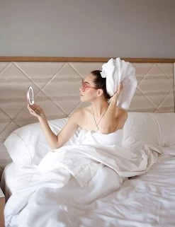 LED Miroir De Poche Lumineux, Grossissant 1x / 10x - Grand MiroirMain De Maquillage Avec Clairage Naturel, 12,7 Cm De Diamtre, Compact Et Portab