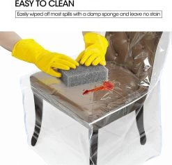 Plastic Dining Chair Protector(2 Pack)