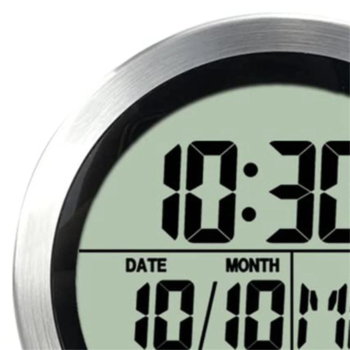 Digital Shower Clock Waterproof, Bathroom Timer Clock, Digital Kitchen Wall Clock, No Punching Suct - Image 5