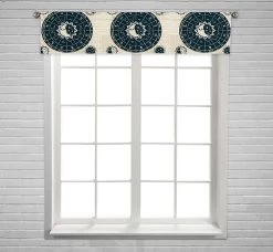 Zodiac With The Sun Moon Window Curtain Valance Rod Pocket 30x130 Cm