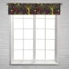 Colorful Dream Landscape Window Curtain Valance Rod Pocket 30x130 Cm