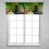 Natural View Of Spa Window Curtain Valance Rod Pocket 45x130 Cm