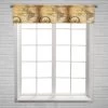 Find The Way Window Curtain Valance Rod Pocket 30x130 Cm