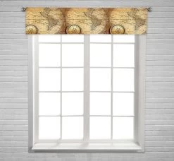 Find The Way Window Curtain Valance Rod Pocket 30x130 Cm