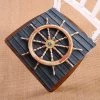 Old Trawler Steering Wheel Made Of Hardwood Chair Pads Chair Mat Seat Cushion Chair Cushion Floor Cushion 50x50 Cm