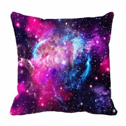 Deep Space Abstract Natural Bed Decor Pillow Cases Zippered Cushion Cover 50x50 Cm