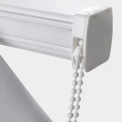 New 10yards Roller And Roman Shade Blind Beaded Chain Cord White Plastic Roller Blind Beaded Chain Repair Roller Curtain Bead Rope 5M