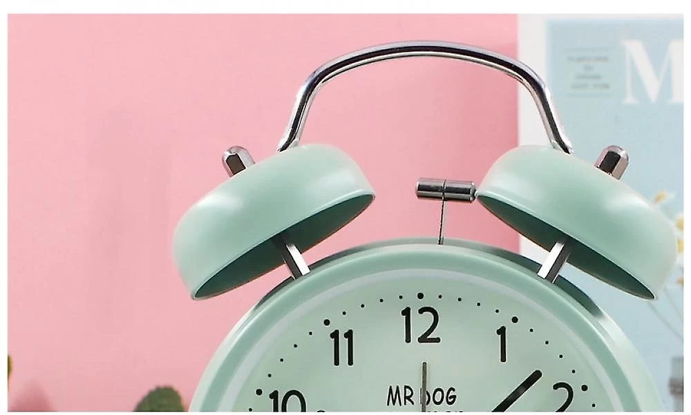 Saytay Student Alarm Clock, Animal Alarm Clock , Student Home Decoration Desktop Clock(green) - Image 4