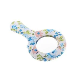 5xvintage Style Round Handheld Travel Makeup Mirror Compact Vanity Mirror Pattern 4