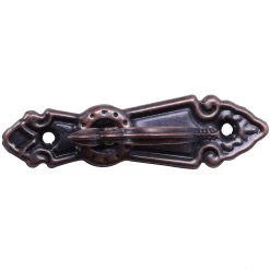 Metal Curtain Tie Back Tieback Mini Wall Hooks 2pcs Red