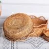 Rattan Fruit Tray Storage Lace Basket Kitchen Storage Supplies Multifunctional Food Beverage Sundri