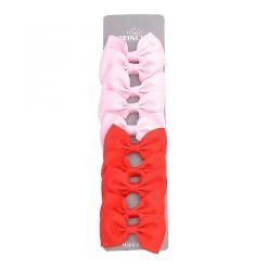 10 Pcs Grosgrain Ribbon Hair Bows With Clips In Dual Color