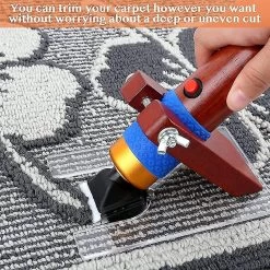 Shearing Guide For Carpet Trimmer With Brush Rug Tufting Carver Holder Base To Keep Your Rug Surfac New
