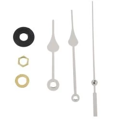 Clock Movement Mechanism With Silver Hour Minute Second Hand Diy Kit