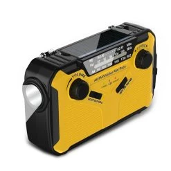 Outdoor Multifunctional Emergency Radio Solar Hand Crank Weather Alert