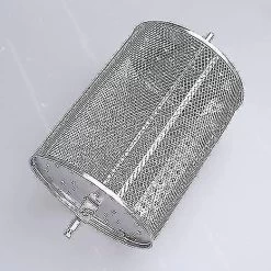 Stainless Steel Air Fryer Grill Accessory - Oven Roast Basket & Rotisserie Grill B
