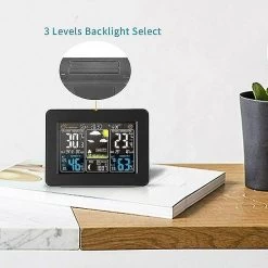 Wireless Weather Station With Alert And Temperature/humidity/barometer/alarm