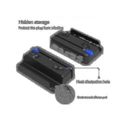 For Deck Dock Station Tv Base Stand Hub Holder Docking Usb C To Rj45 Video Conversion Base Game Con