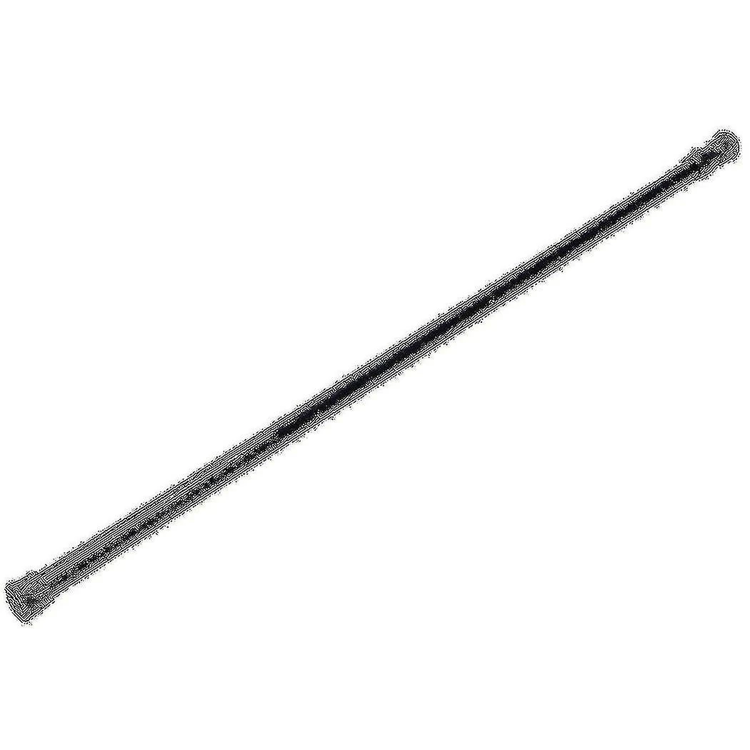 Extendable Telescopic Spring Loaded Net Voile Tension Curtain Rail Pole Rods,55-90cm,black - Image 2